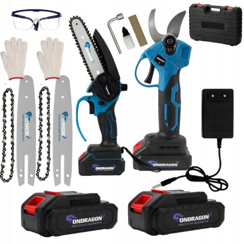 PIŁA ŁAŃCUCHOWA AKUMULATOROWA SMAROWANIE-M NOŻYCE SEKATOR AKUMULATOROWY 36V