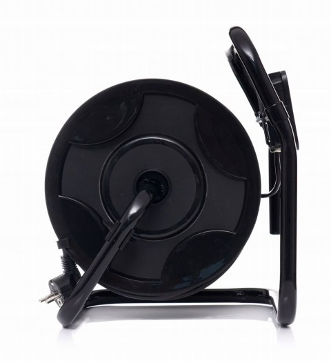 Przedłużacz bębnowy Kraft&Dele 30m 4 gniazda LED czarny KD4037 3x2,5mm