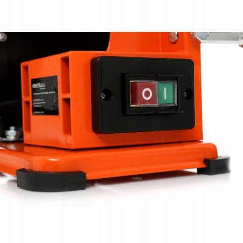 SZLIFIERKA TAŚMOWA TALERZOWA STOŁOWA 600W CZOŁOWA 1450 RPM TARCZA 150 mm