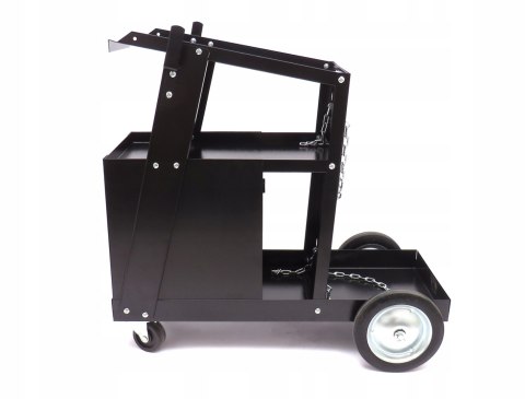 WÓZEK SPAWALNICZY DO SPAWAREK z PÓŁKĄ na BUTLE METALOWE KÓŁKA POD MIGOMAT