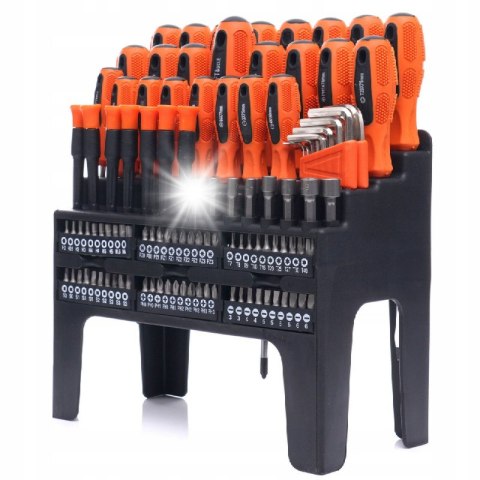 Zestaw śrubokrętów i bitów Kraft&Dele KD10958 122szt.