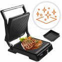 GRILL OPIEKACZ TOSTER ELEKTRYCZNY DO KANAPEK PANINI ROZKŁADANY DUŻY 2400W