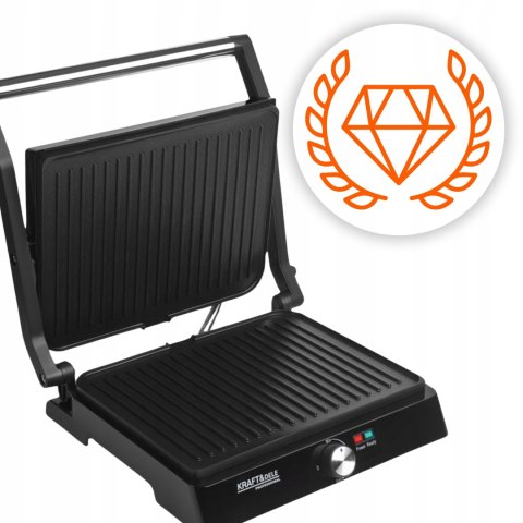 GRILL OPIEKACZ TOSTER ELEKTRYCZNY DO KANAPEK PANINI ROZKŁADANY DUŻY 2400W