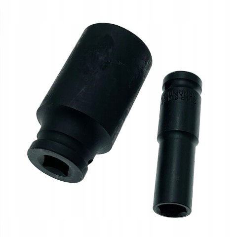 NASADKI UDAROWE 1/2'' DŁUGIE ZESTAW 10-32MM 13EL