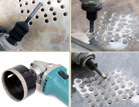 KORONKA FREZ OTWORNICA DIAMENTOWA GRESU M14 30mm