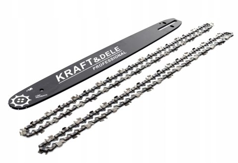 KRAFT&DELE PROWADNICA + ŁAŃCUCHY DO PIŁY 16" / 40CM / 1,3MM KD10152