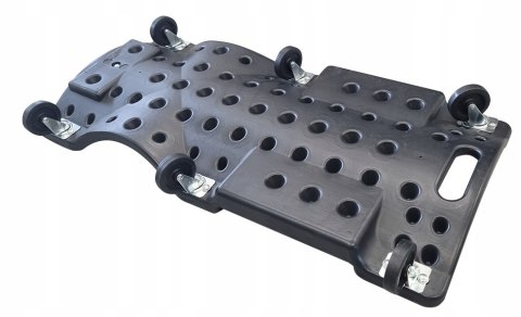 LEŻANKA WARSZTATOWA 6-KOŁOWA 36" 150KG WÓZEK WARSZTATOWY KOŁA ŁOŻYSKOWANE