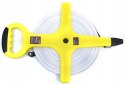 MIARA TAŚMA MIERNICZA METRÓWKA ZWIJANA 100M MIARKA FIBERGLASS KRAFT KD10429
