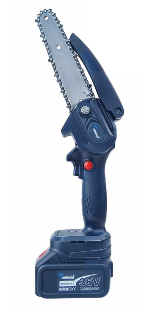 PIŁA ŁAŃCUCHOWA AKUMULATOROWA PILARKA AKU 6" 36V AKUMULATOR ŁAŃCUCH MOCNA