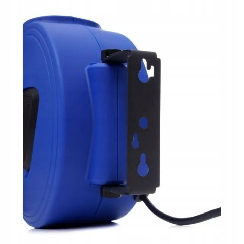 PRZEDŁUŻACZ ZWIJANY AUTOMATYCZNY BĘBEN NAŚCIENNY 15M BLOKADA KABLA