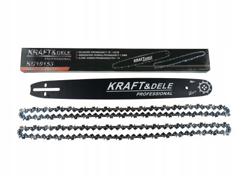 Prowadnica do piły 45 cm HUSQVARNA STIHL + ŁAŃCUCHY 18" KD10153