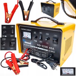 ROZRUCH 12/24V PROSTOWNIK SAMOCHODOWY Z ROZRUCHEM DO ŁADOWANIA MOCNY 40A