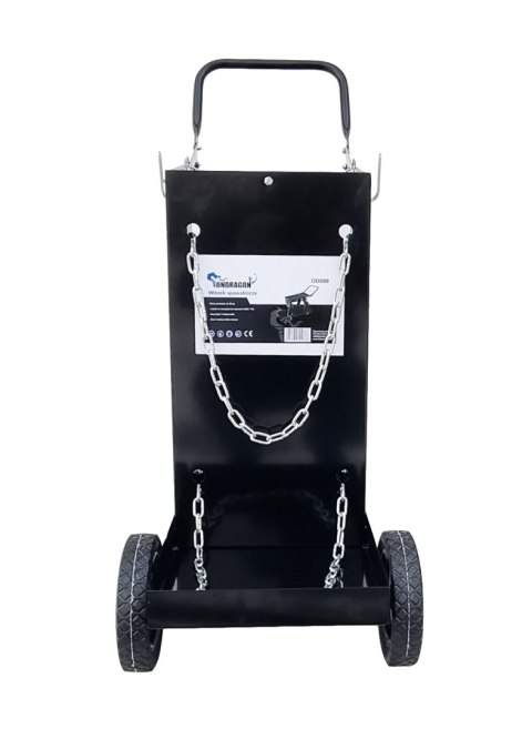 WÓZEK SPAWALNICZY DO SPAWAREK MIG MAG MMA TIG z półką na butle STABILNY