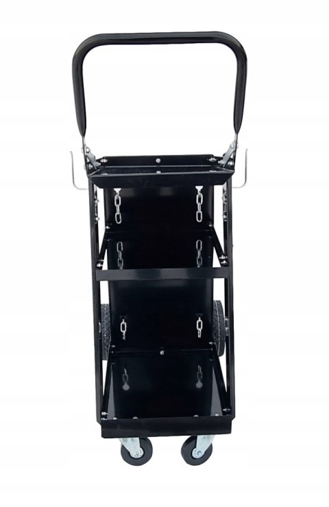 WÓZEK SPAWALNICZY DO SPAWAREK MIG MAG MMA TIG z półką na butle STABILNY