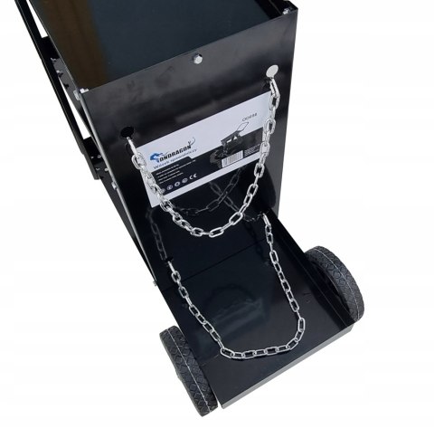 WÓZEK SPAWALNICZY DO SPAWAREK MIG MAG MMA TIG z półką na butle STABILNY