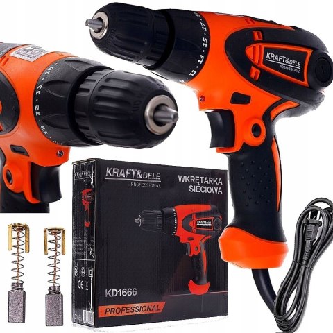 Wiertarko-wkrętarka bezudarowa Kraft&Dele 230 V 900 W