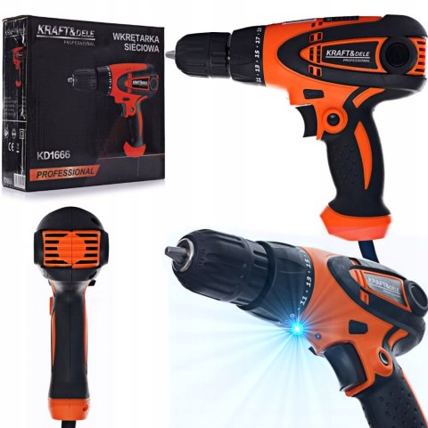 Wiertarko-wkrętarka bezudarowa Kraft&Dele 230 V 900 W