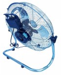 CYLKULATOR POWIETRZA WENTYLATOR PODŁOGOWY INOX 200W MOCNY POKOJOWY 45cm