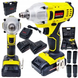 KLUCZ UDAROWY AKUMULATOROWY ZESTAW 2x AKU 20.4V