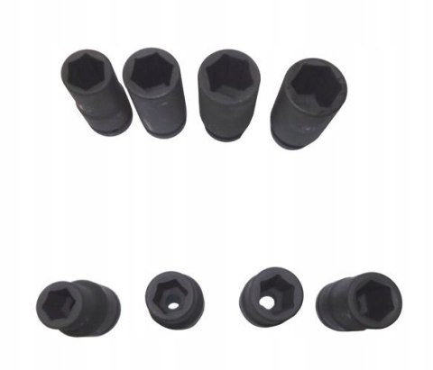 NASADKI UDAROWE NASADOWE KLUCZE 3/4'' ZESTAW NASADEK 17-32mm 8szt NASADKI UDAROWE NASADOWE KLUCZE 3/4'' ZESTAW NASADEK 17-32mm 8szt