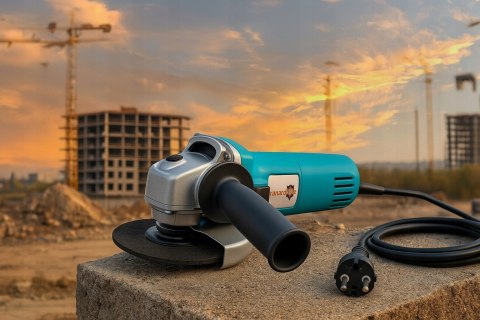 1550W SZLIFIERKA KĄTOWA 125mm KĄTÓWKA Z REGULACJĄ OBROTÓW PRĘDKOŚCI MOCNA