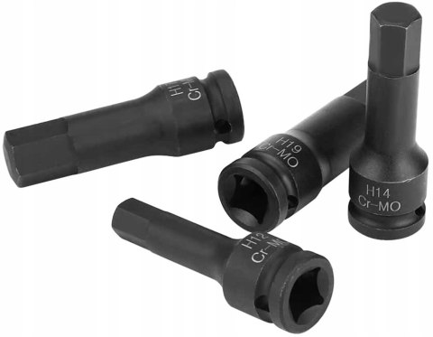 KLUCZE UDAROWE TRZPIENIOWE IMBUS HEX H5-H19 1/2