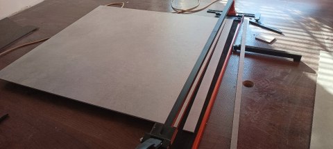MASZYNA DO CIĘCIA PŁYTEK GLAZURY 120cm PRZECINARKA DŁUGA GILOTYNA SOLIDNA