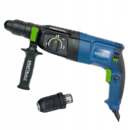 MŁOTOWIERTARKA WIERTARKA Z UDAREM MŁOT UDAROWY MOCNA SDS+ 2650W + GŁÓWKA