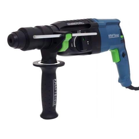 MŁOTOWIERTARKA WIERTARKA Z UDAREM MŁOT UDAROWY MOCNA SDS+ 2650W + GŁÓWKA