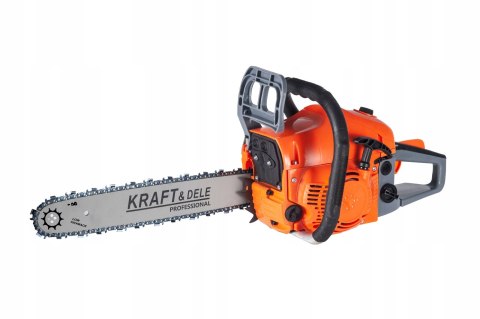 PIŁA SPALINOWA PILARKA ŁAŃCUCHOWA MOCNA 5.9KM 2 x PROWADNICA 2 x ŁAŃCUCH