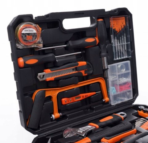 ZESTAW NARZĘDZI 100el KLUCZE WALIZKA NARZĘDZIOWA KLUCZE