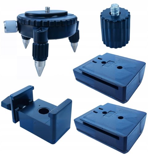 POZIOMICA LASEROWA LASER KRZYŻOWY ZIELONY SAMOPOZIOMUJĄCA 4D 360 2 BATERIE