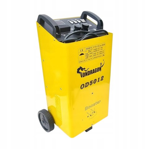 PROSTOWNIK AKUMULATOROWY Z ROZRUCHEM 850A 12/24V ŁADOWARKA SAMOCHODOWY MOC