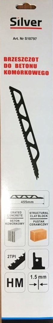 BRZESZCZOT DO PIŁY SZABLASTEJ PIŁA SZABLASTA BETON BLOCZEK SILKA PUSTAK 455