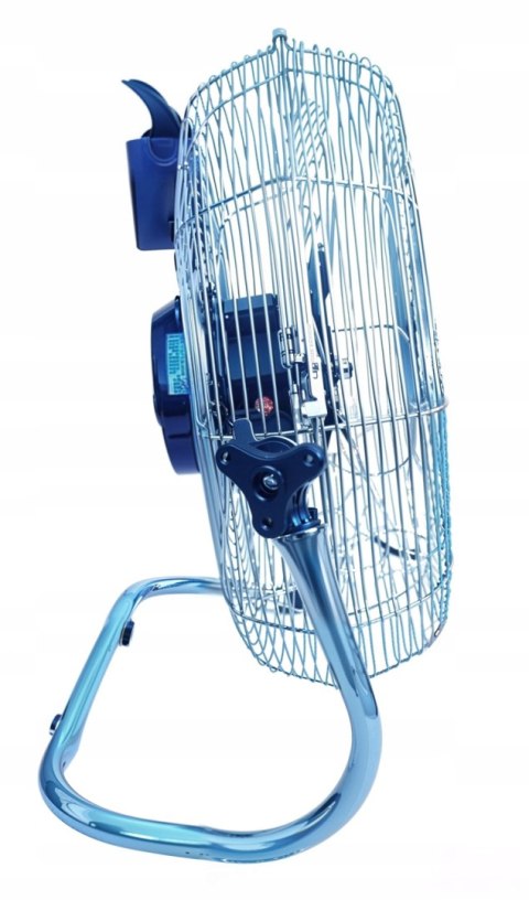 CYLKULATOR POWIETRZA WENTYLATOR PODŁOGOWY INOX 200W MOCNY POKOJOWY 45cm