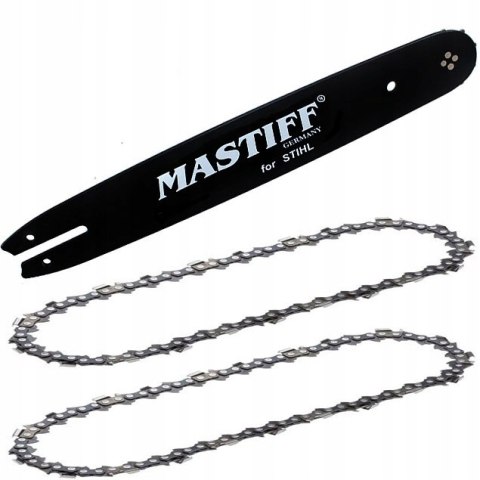 PROWADNICA 35 cm 3/8 1,3 50 OGNIW DO PIŁY STIHL+ 2 ŁAŃCUCHY