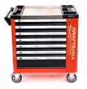 SZAFKA NARZĘDZIOWA WÓZEK WARSZTATOWY Z WYPOSAŻENIEM STABILNA 258 ELEMENTÓW