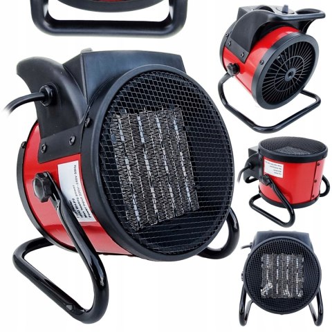 3,5kW NAGRZEWNICA ELEKTRYCZNA DMUCHAWA FARELKA GRZEJNIK Z REGULACJA 3500W