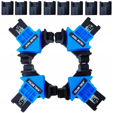 4 ZACISK ŚCISK STOLARSKI NAROŻNY KĄTOWY UCHWYT 90°