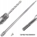 ADAPTER SDS-PLUS UCHWYT OTWORNICA PRZEDŁUŻKA KORONEK FREZ BETONU SDS+ 350MM