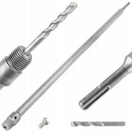 ADAPTER SDS-PLUS UCHWYT OTWORNICA PRZEDŁUŻKA KORONEK FREZ BETONU SDS+ 350MM
