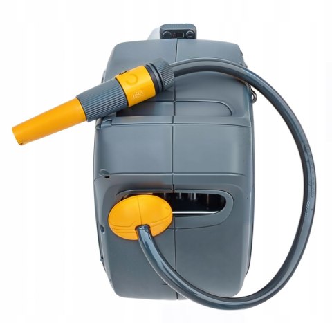 AUTOMATYCZNY BĘBEN ZWIJACZ NA WĄŻ OGRODOWY NAŚCIENNY ZWIJAK 1/2 20m MOCNY