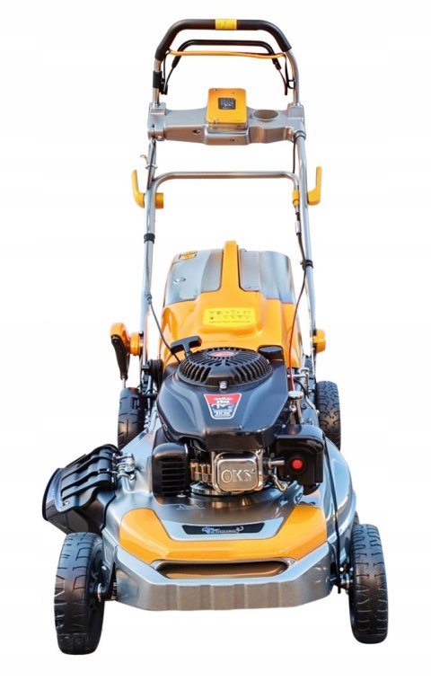 KOSIARKA SPALINOWA Z NAPĘDEM 51cm 9w1 MIELENIE WYRZUT BOCZNY 9KM noż GRATIS