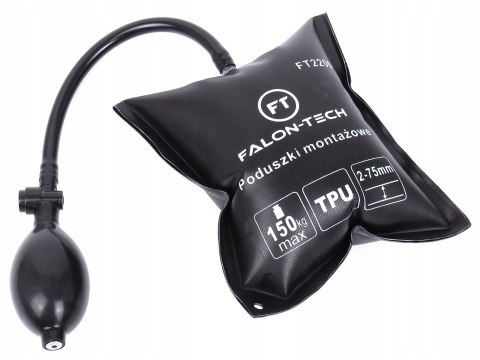 MOCNE PODUSZKI MONTAŻOWE DO PODNOSZENIA 150KG 2 SZTUKI POMPKA RĘCZNA