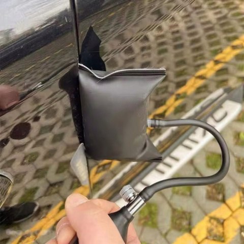 MOCNE PODUSZKI MONTAŻOWE DO PODNOSZENIA 150KG 2 SZTUKI POMPKA RĘCZNA