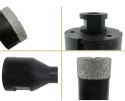 OTWORNICA DIAMENTOWA 60mm M14 KORONKA FREZ WIERTŁO DO GRESU BETONU KAMIENIA