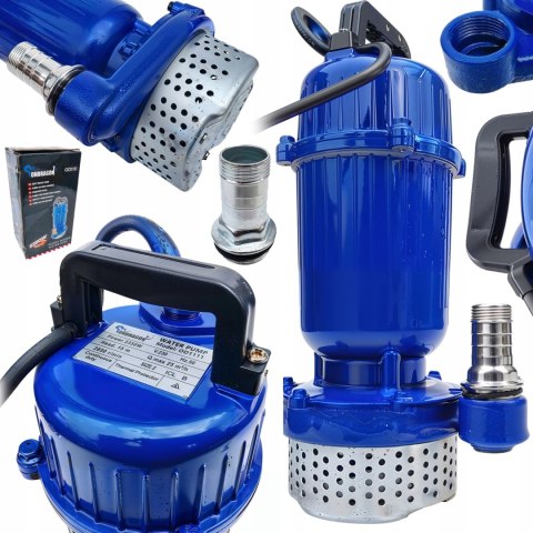 POMPA DO WODY BRUDNEJ CZYSTEJ ZANURZENIOWA SITKO SITO SZAMBA SCIEKÓW 3350W