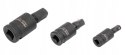 PRZEGUB KULOWY KULISTY UDAROWY NASADKI TRZPIENIE 1/2 1/4 3/8 ZESTAW 3 SZT