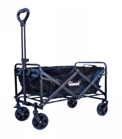 WÓZEK OGRODOWY TURYSTYCZNY TRANSPORTOWY SKŁADANY PLAŻOWY ZAKUPOWY MOC 80KG