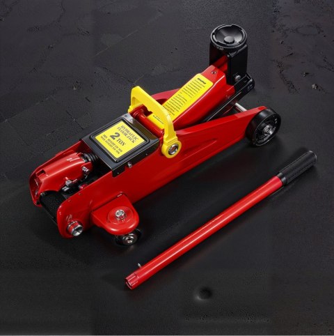 ŻABA PODNOŚNIK SAMOCHODOWY HYDRAULICZNY LEWAREK 2T NISKOPROFILOWY + GUMA